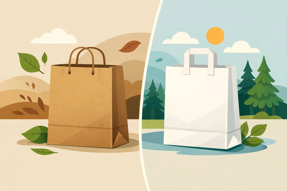 Kraftpapier oder Frischfaser-Tüten: Was passt?