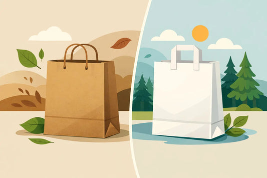 Kraftpapier oder Frischfaser-Tüten: Was passt?