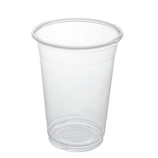 Plastikbecher 0,4l transparent klar PP Einweg-Bierbecher - 800 Stück
